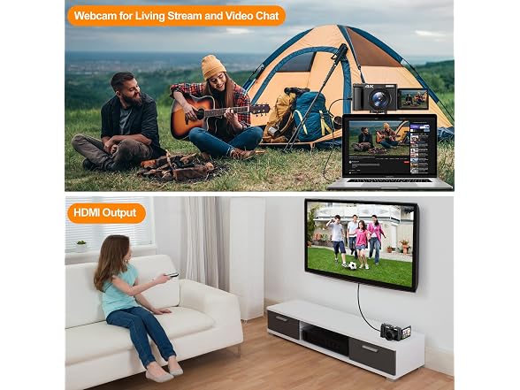 MIRWHAPNG 4K Digital Camera