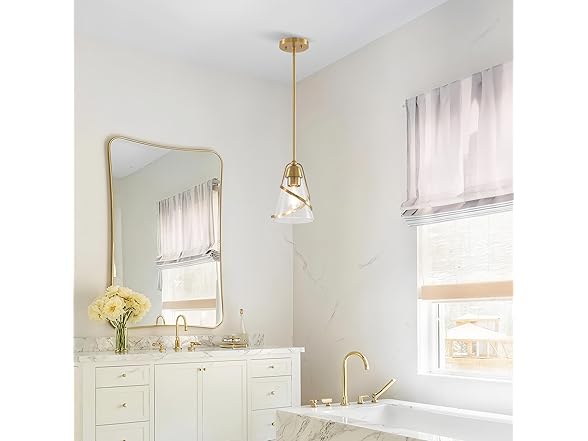 Parrot Uncle D3013 Small 7" Wide Cone Seeded Glass Hang