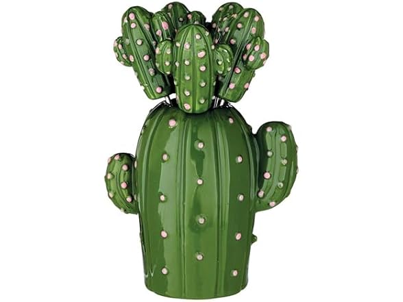 Appetizer Forks Ceramic Cactus 6 CT