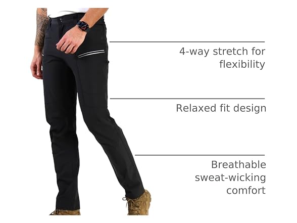Calecarpen (30W x 32L) Work Utility Pants