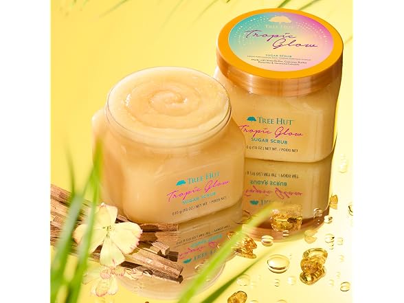 Tree Hut Body Scrub, Tropic Glow