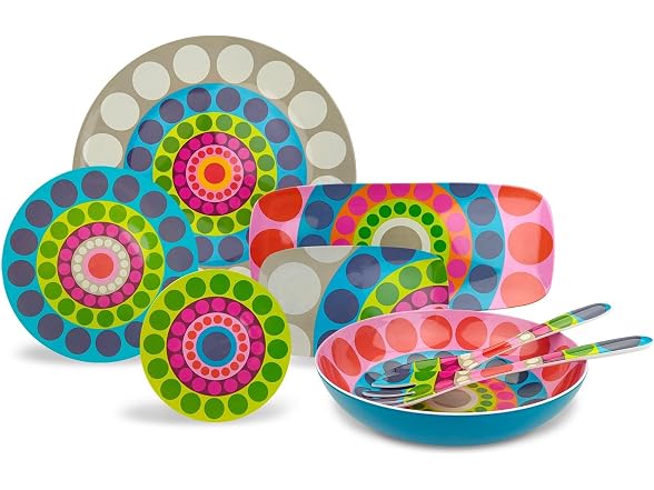 French Bull Plates - 4 Piece Set - Dial