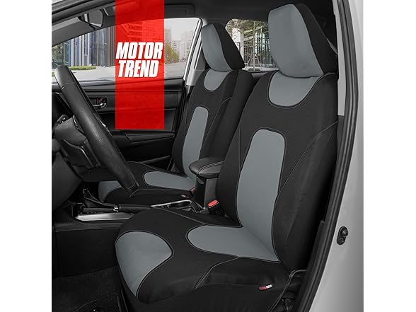 Motor Trend AquaShield Waterproof Front Seat Covers