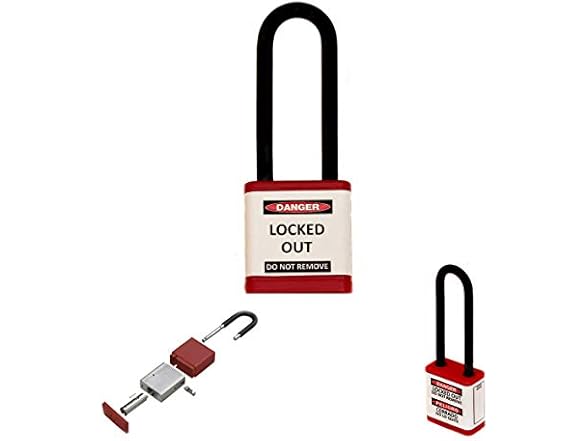 Zing Green Safety Padlock