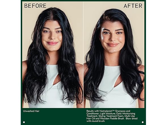 2PK Aveda Nutriplenish Light Moisture Shampoo, 8.5 oz