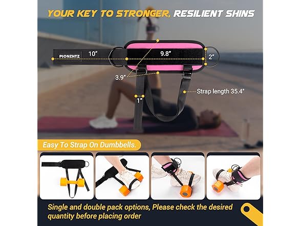 Ankle Strap for Dumbbell / Cable Machine