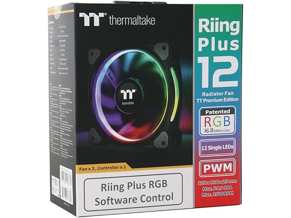 Thermaltake Riing PlusCooling Fan - Case