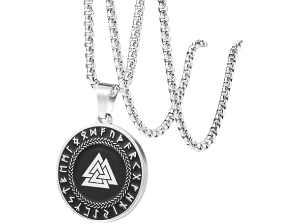 JINGMARUO Steel Viking Pendant