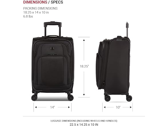 SwissGear Sion II Softside Expandable Luggage