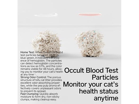 pidan Tofu Cat Litter with Occult Blood Test