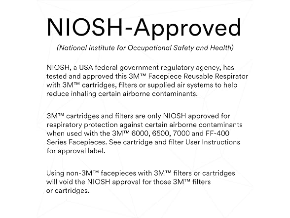 3M 6900 Face Reusable Respirator 