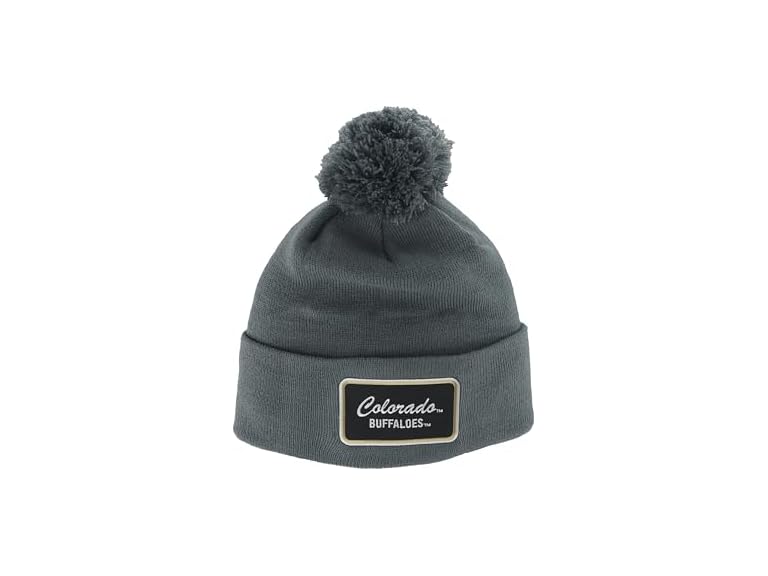 NCAA COLORADO Pom Beanie Grey