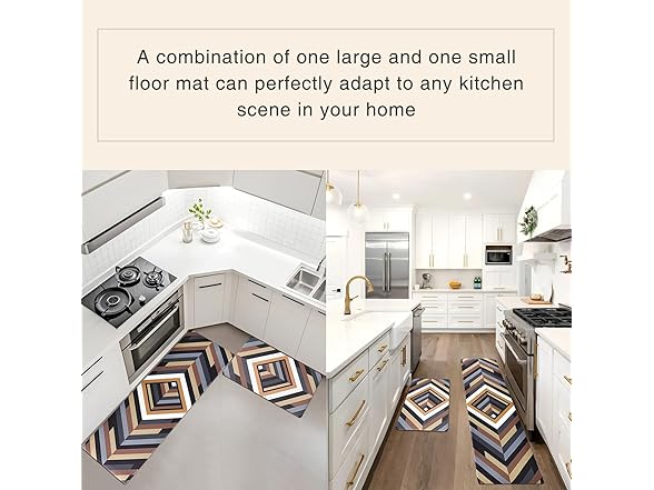 Varolifan Cushioned Kitchen Rugs