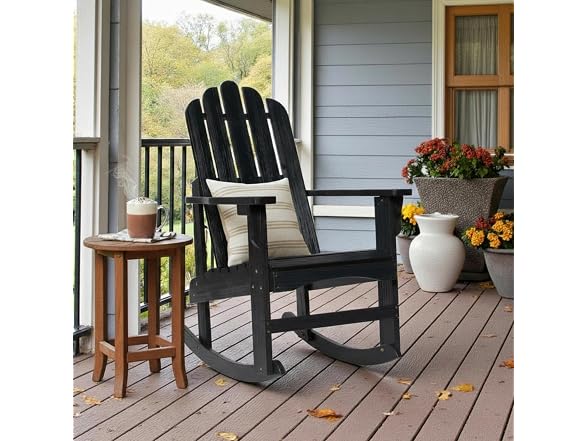Shine Company Marina II Rocking Adirondack Chair
