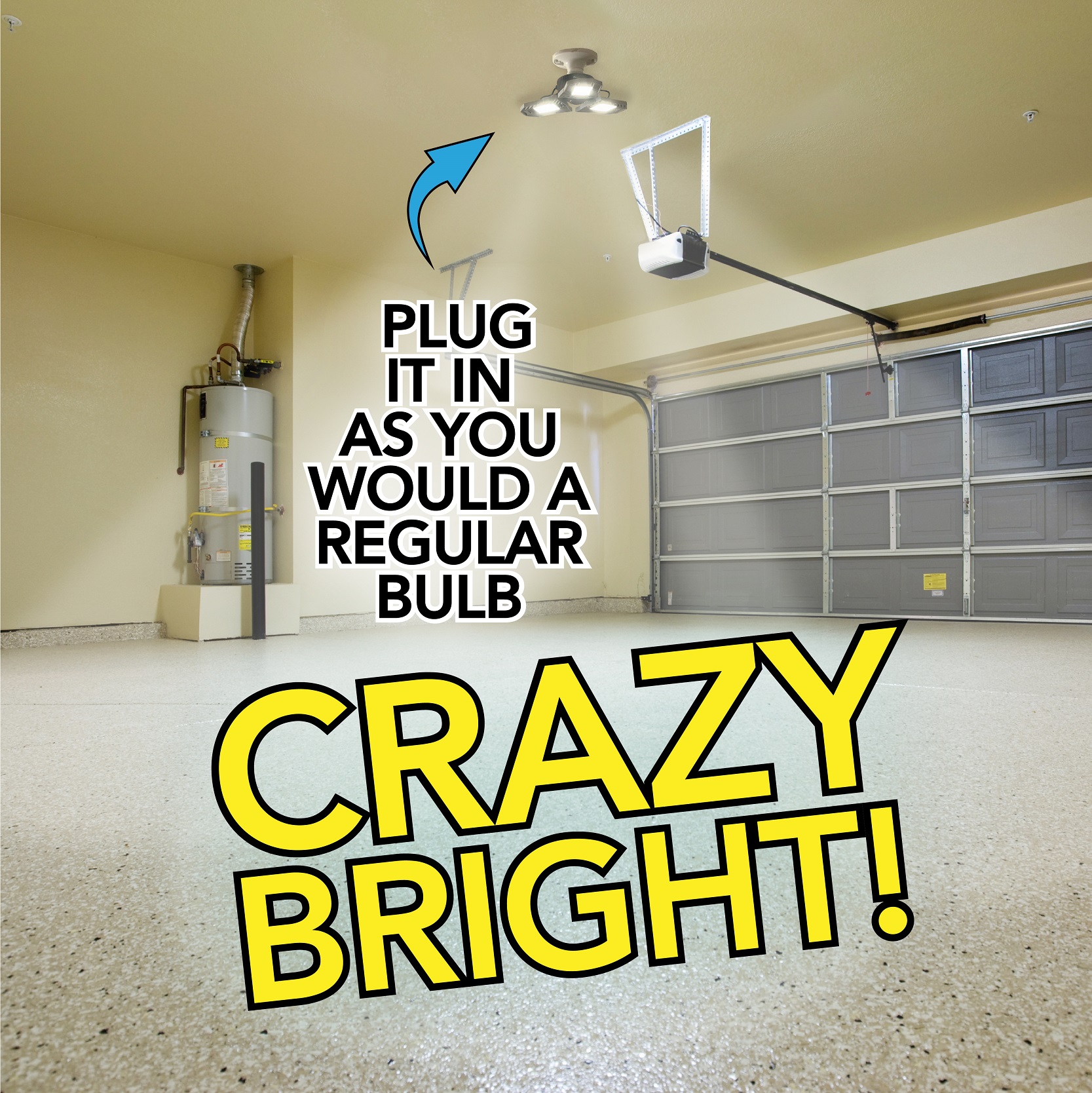 1 or 2 Pk Triburst Mounted Work Light - Gallery 7