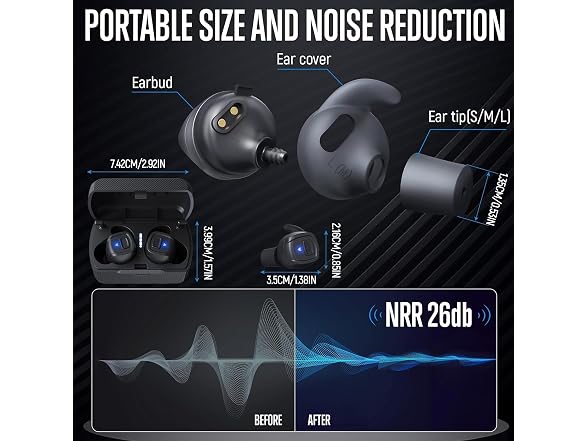 GLORYFIRE Bluetooth Shooting Ear Protection - Gallery 3