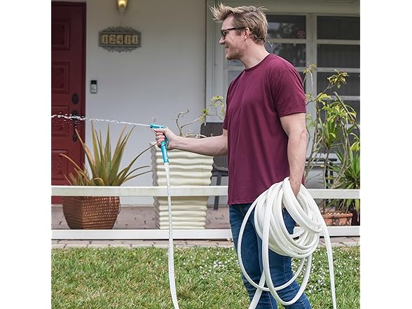 Aqua Joe AJFJH50-58-RV, 50-Ft x 5/8 RV Hose
