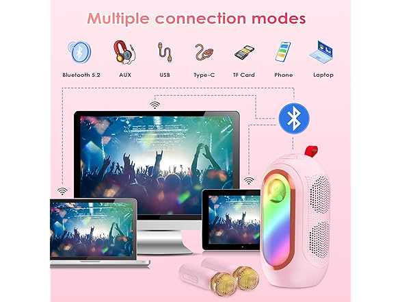 Olycism Mini Karaoke Machine for Kids