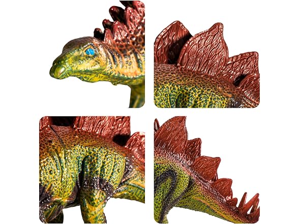TEMI Dinosaur Figures Playset w/ Play Mat
