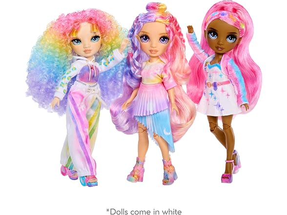 Rainbow High Air Brush & Create DIY Fashion Doll with Airbrush Marker Kit