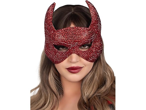 Leg Avenue Red Devil Mask