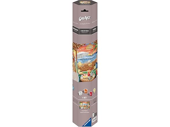 Ravensburger Relax CreArt Cozy Cabana Paint by Numbers Kit