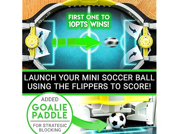 Franklin Sports Mini Tabletop Soccer Shootout Game