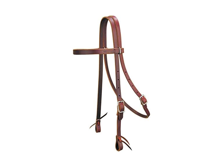 Reinsman 5/8in Pony Browband Latigo Headstall
