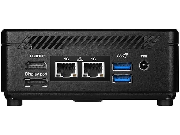msi Cubi N ADL Mini PC: Intel Celeron N100, 4GB RAM, 128GB SSD, Black, Windows 11 Pro Entry: ADL-021US (Open Box)