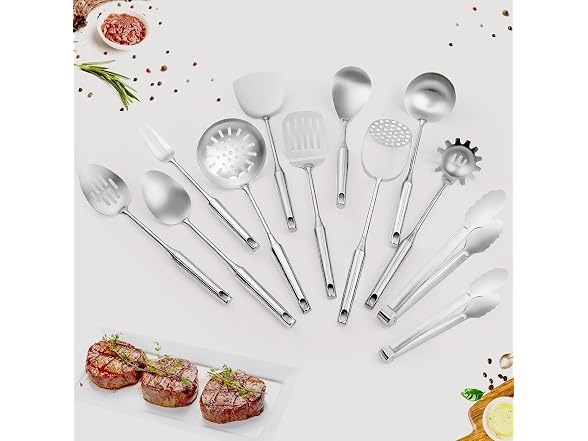 OARSE Stainless Steel Cooking Utensils