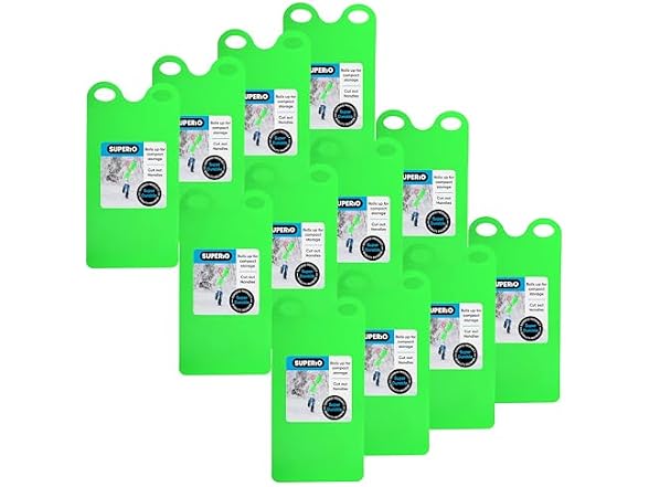 Superio Snow Slider Mat 36" (Green), 12 Pack