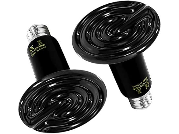 Simple Deluxe 100W 2-Pack Ceramic Reptil