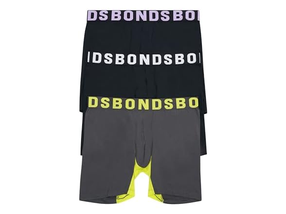 Bonds Men Underwear Anti-chafing Boxer Briefs - Gallery 4