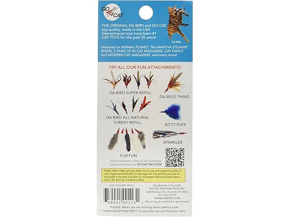 Go Cat Refill - Cat Catcher Mouse Toy Accessory
