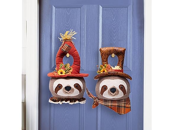 VOREFF Gnomes Fall Decorations for Door Hanger