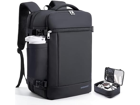SHOWKOO 40L 17" Laptop Backpack