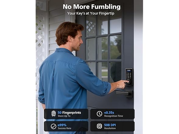 Philips 4000 Series Wi-Fi Smart Deadbolt w/Handles