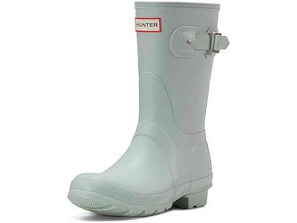 Hunter Women's Short Rain Boots (Light Green)
