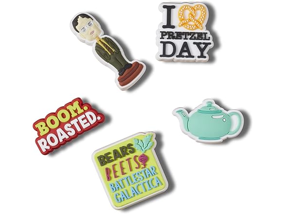 Crocs Jibbitz Office 5-Pack One Size