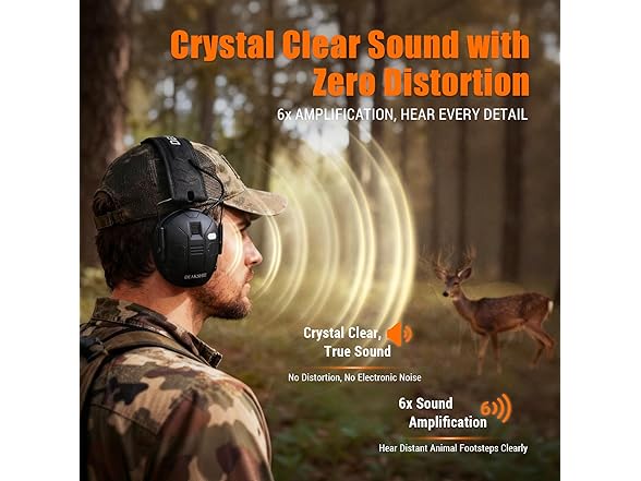 Green Bluetooth Shooting Earmuffs