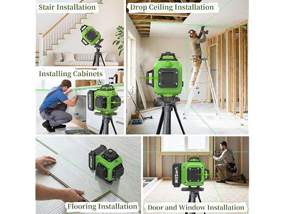 16 Line 4x360 Laser Level Kit w/ Case