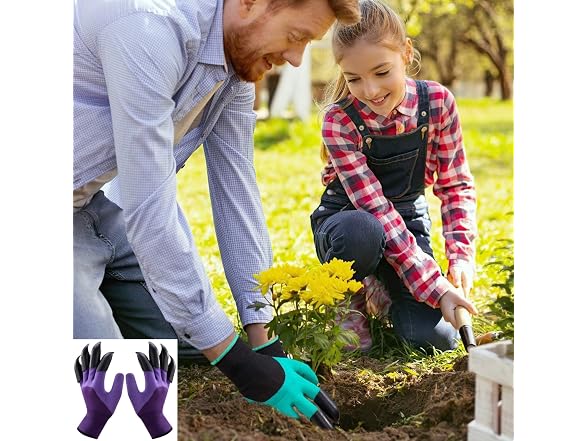 Fovakabo GAR-26 Garden Gloves with Claws
