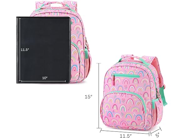 mibasies Girls Lightweight Backpack