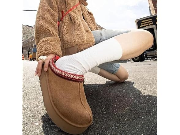 NOVMPAQ Womens Slippers Platform