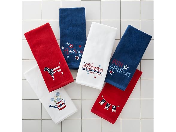 SKL Home SKL Home Americana Script Hand Towel