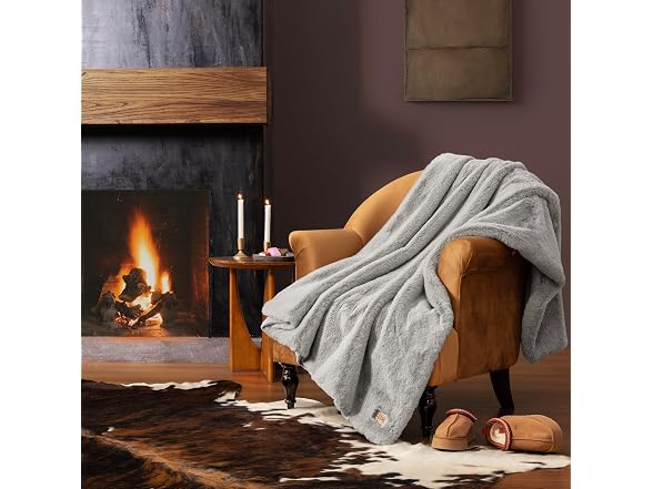 UGG Euphoria Throw Blanket, Plush Faux
