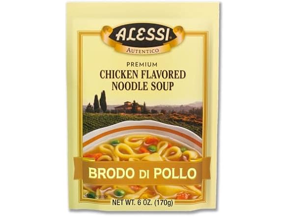 6PK Alessi Autentico Premium Soups, Traditional Flavors