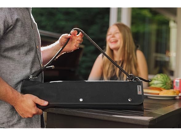 PICNIC TIME BBQ Roll Up 3 Piece Set