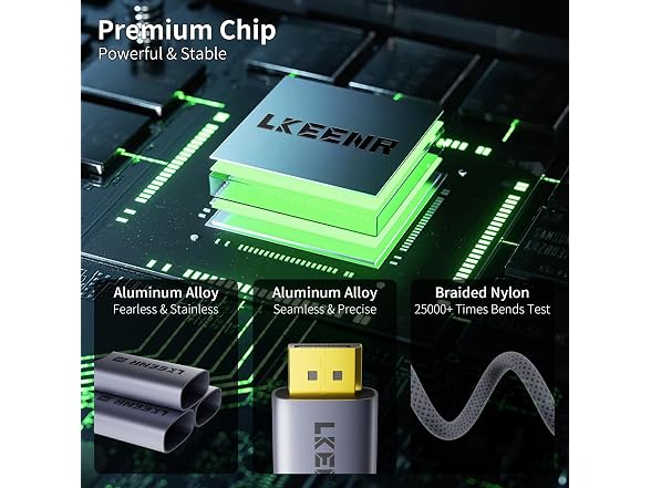 LKEENR USB-C to HDMI 2.1 Cable 3.3FT