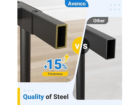 Avenco Metal Platform Bed Frame Full Size